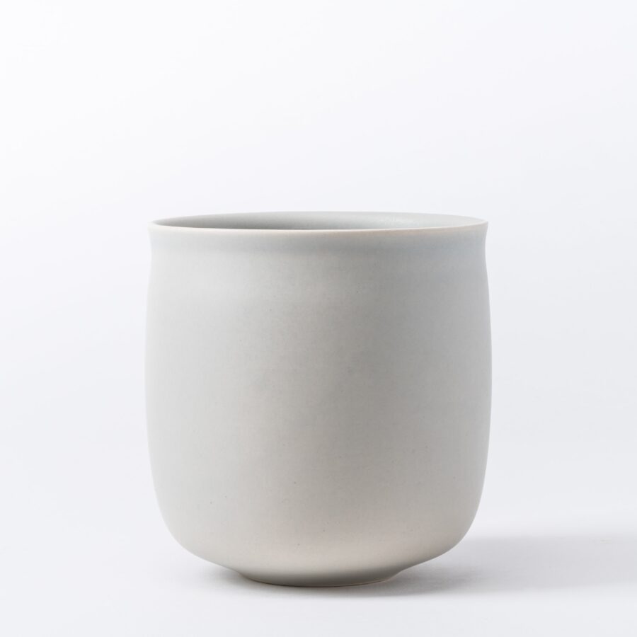 Misty Grey Soft Curve Vase